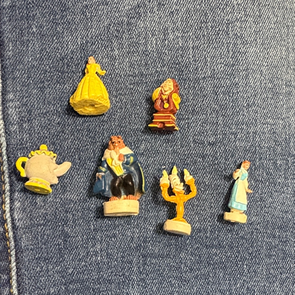 Beauty & the Beast Polly Pocket Figures